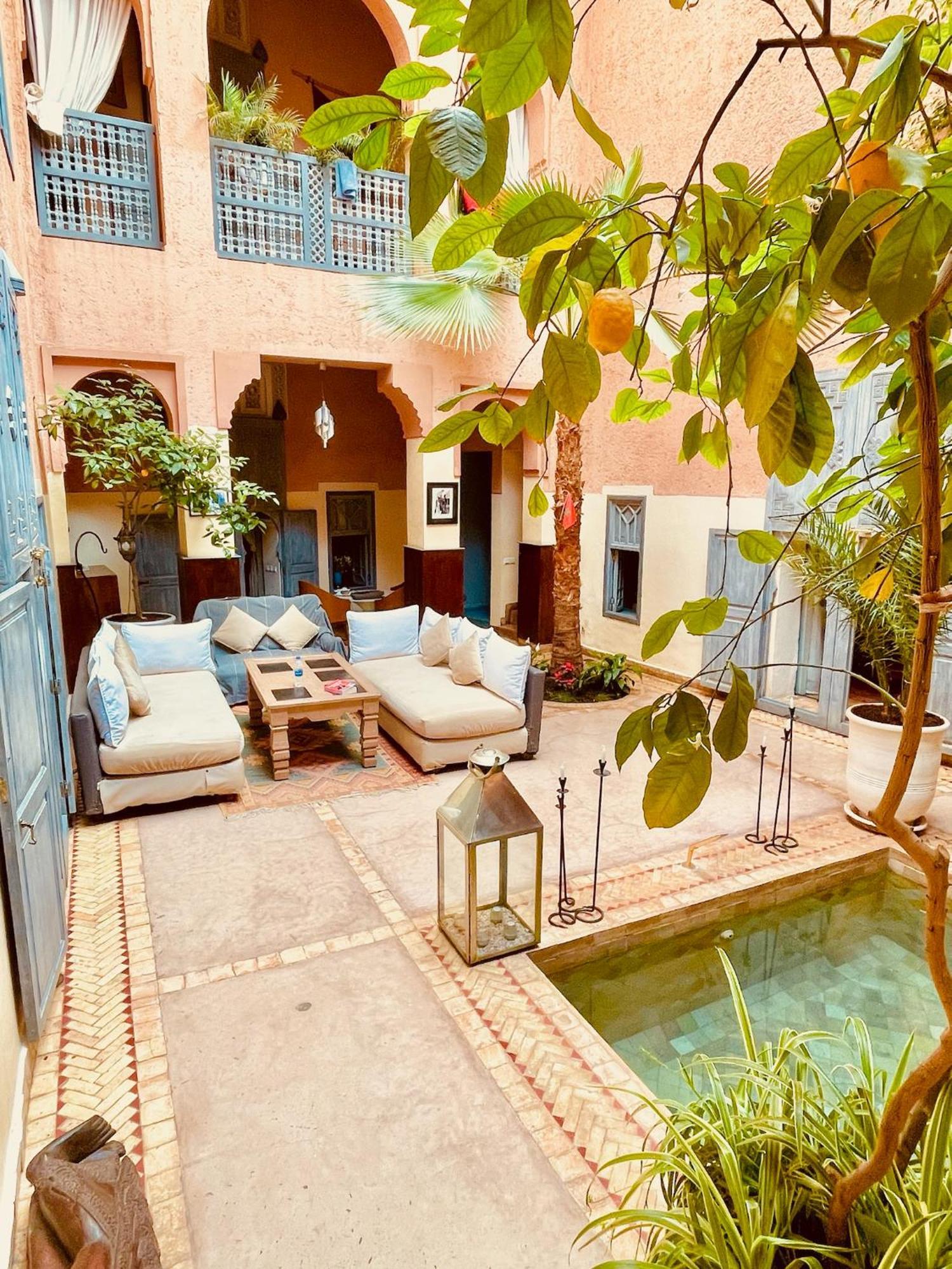 Exclusive And Stylish 4-Bedroom Riad With Plunge Pool Marrakesch Exterior foto